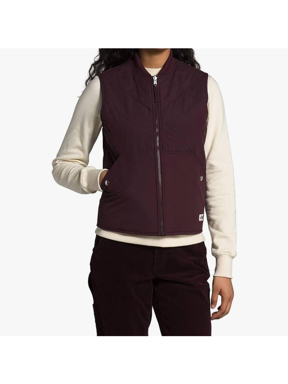 NWT The North Face Cuchillo Reversible Root Brown Vest Women’s Size XL